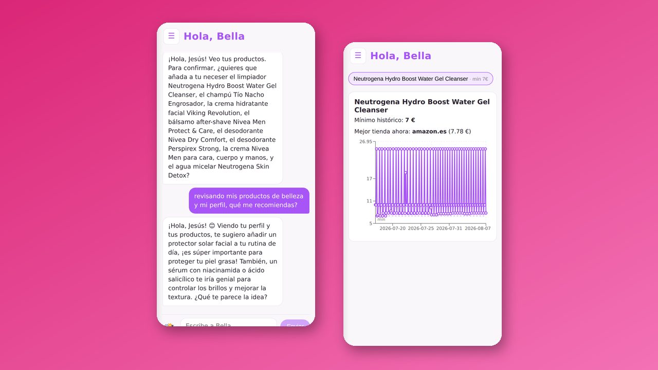 Bella screenshot