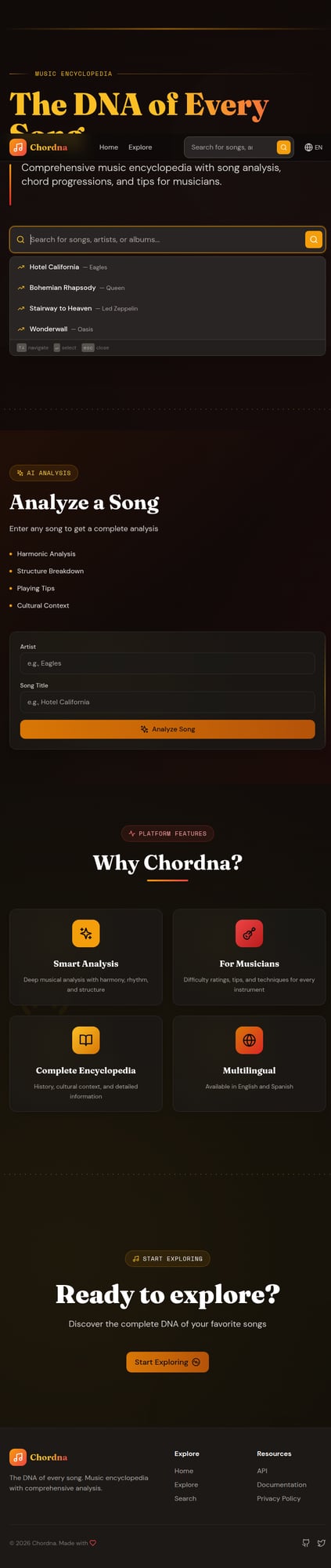 Chordna screenshot